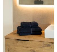Home Deluxe Home Deluxe Set di asciugamani 6 pezzi CUDDLE - Blu scuro 4058166277336