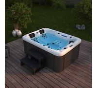 Home Deluxe Idromassaggio esterno BEACH - Con gradini e copertura termica 4058166998712