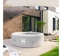Home Deluxe Idromassaggio gonfiabile da esterno SPLASH in opertura - Ø208 cm 6 persone Uni grigio