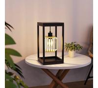 Home Deluxe Lampada da tavolo ZITA - nero 4058166320551