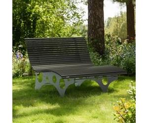 Home Deluxe Lettino NIRA wave - antracite