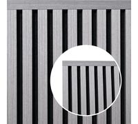Home Deluxe Listello terminale per pannello acustico ENDO Grey Oak - 80 cm - quantità: 5 4058166430007