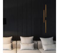 Home Deluxe Modanatura decorativa per pannello acustico FIRE set di 3 - 50 cm 4058166319005