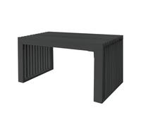 Home Deluxe Panca in legno LORA nero - 78 cm