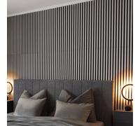 Home Deluxe Pannello acustico SONIC - 80 x 40 cm Rovere grigio