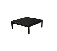 Home Deluxe Piano in alluminio per sala da giardino Rio - Nero | Piano di ricambio in alluminio per tavoli da esterno