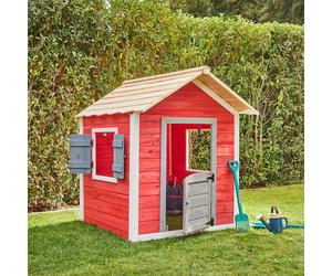 Home Deluxe Playhouse DAS KLEINE SCHLOSS - 106 x 111 cm Rosso