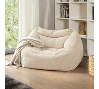 Home Deluxe Poltrona a sacco COZY - Beige