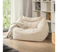Home Deluxe Poltrona a sacco COZY - Beige 4058166265852