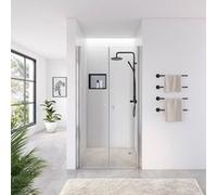 Home Deluxe Porta a battente in vetro chiaro LAVEA