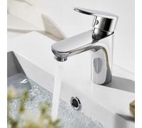 Home Deluxe Rubinetto per lavabo RADIANT Chrome 4058166248022