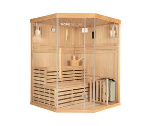 Home Deluxe Sauna da casa 'SKYLINE XL' Compresi gli accessori per forno a sauna e sauna, per 3 persone I Cabina sauna, Sauna tradizionale, Sauna tradizionale finlandese, Sauna per la casa
