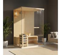 Home Deluxe Sauna tradizionale ARUNA M - 130 x 190 cm 4058166440273