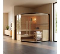 Home Deluxe Sauna tradizionale SHADOW XL BIG - 200 x 200 cm per 6 persone 4058166247353