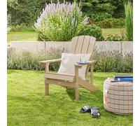 Home Deluxe Sedia da giardino FAREA - bianco 4058166441652