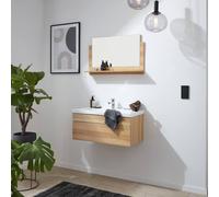 Home Deluxe Set completo di mobili da bagno WANGEROOGE BIG M - legno 4058166073198