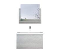 Home Deluxe Set completo di mobili da bagno WANGEROOGE M - Grigio 4058166164179