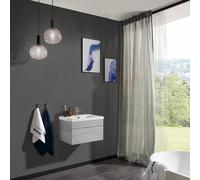 Home Deluxe Set completo di mobili da bagno WANGEROOGE S - Grigio 4058166164162