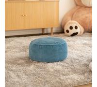 Home Deluxe Sgabello a sacco CALM - 42 x 42 cm Blu