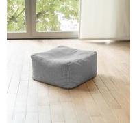 Home Deluxe Sgabello a sacco COZY - grigio chiaro