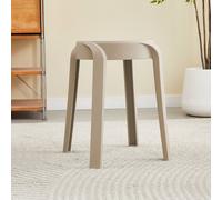 Home Deluxe Sgabello impilabile NIVO - Beige, set di 2 4058166432162
