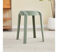 Home Deluxe Sgabello impilabile NIVO - Verde, set di 2 4058166432179