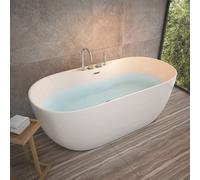 Home Deluxe Vasca da bagno LENI con miscelatore - 170 x 80 cm 4058166245946