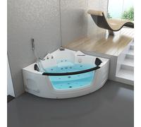 Home Deluxe Vasca idromassaggio con terapia della luce LAGUNA L KOMPAKT - 140 x 140 cm 4058166006653