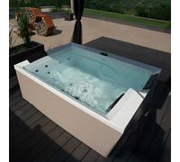 Home Deluxe Vasca idromassaggio da esterno NIMBUS DELUXE PURE 190 x 140 cm per 2 persone 4058166318848