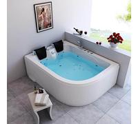 Home Deluxe Vasca idromassaggio interna per 2 persone BLUE OCEAN XL - 180 x 120 cm destra 4058166007094