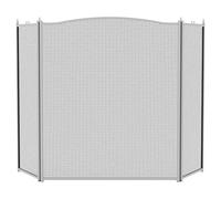 Home Discount Denton 3 Pannello Fuoco Schermo Scintilla Protezione, Peltro