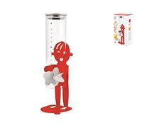 Dispenser Cereal Sunrise metallo rosso Ros Home