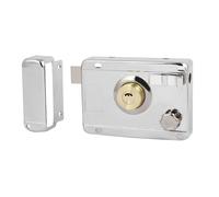 Home Door Gate Safety Vertical Keyway Cylinder Deadbolt Rim Lock Set