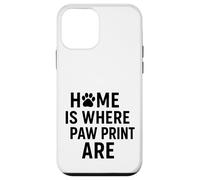 Home Dove Sono Le Stampe Di Zampa. Pet Love. Custodia per iPhone 12 mini