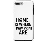Home Dove Sono Le Stampe Di Zampa. Pet Love. Custodia per iPhone 7 Plus/8 Plus
