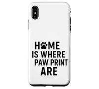 Home Dove Sono Le Stampe Di Zampa. Pet Love. Custodia per iPhone XS Max
