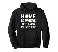Home Dove sono le stampe di zampa. Pet Love. Felpa con Cappuccio