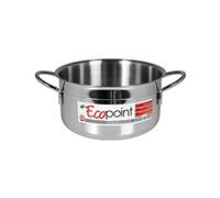 HOMe Casseruola Inox Ecopoint 2 Manici Cm14