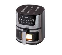 Home Electric Fryer Multi Functional Intelligent Stainless Steel Visual Air Fryer Large Capacity(E)