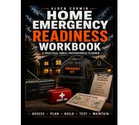 Home Emergency Readiness Workbook: A Practical Family Preparedness Planner for Emergency Plans, 72-Hour Supplies, Evacuation, Go-Bags, Drills & Ongoing Readiness