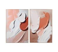 Home ESPRIT Quadro astratto moderno 80 x 3 x 120 cm (2 pezzi)