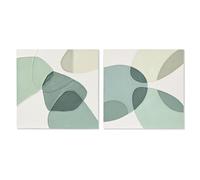 Home ESPRIT Quadro Astratto Urbano 100x3,7x100 cm (2 Pezzi)