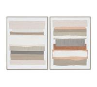 Home ESPRIT Quadro astratto urbano 62,3 x 4,5 x 82,3 cm (2 pezzi)