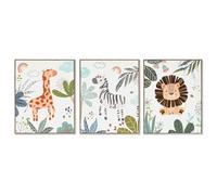 Home ESPRIT Quadro in Rilievo 40 x 3 x 50 cm (3 Pezzi)