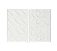 Quadro Home ESPRIT Moderno Con rilievo 58,5 x 4 x 92,5 cm (2 Unità)