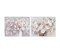 Home ESPRIT Quadro Tradizionale Vaso 100 x 3,7 x 80 cm (2 Pezzi)