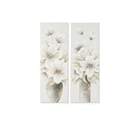 Home ESPRIT Quadro Vaso Tradizionale 40 x 3 x 120 cm (2 Pezzi)