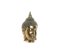 Home ESPRIT Statuetta decorativa dorata Buddha orientale 16 x 15,5 x 28 cm