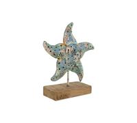 Home ESPRIT Statuina decorativa mediterranea stella marina 22 x 8 x 25 cm