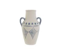 Home ESPRIT Vaso Blu Marrone Ceramica Mediterranea 22 x 18 x 36,5 cm 22 x 18 x 35 cm